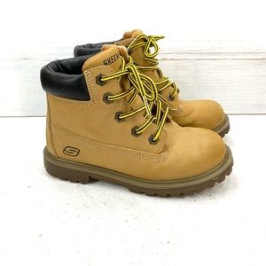 SKETCHERS Boys Boots Lace up dress boots